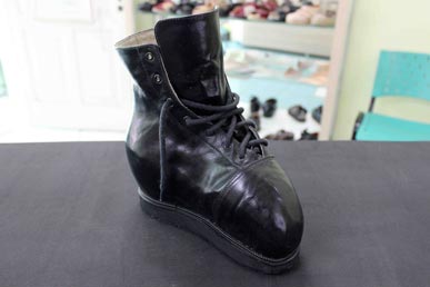 Calçados sob medida para anomalias