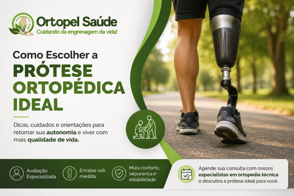 Descubra como escolher a prótese ortopédica ideal