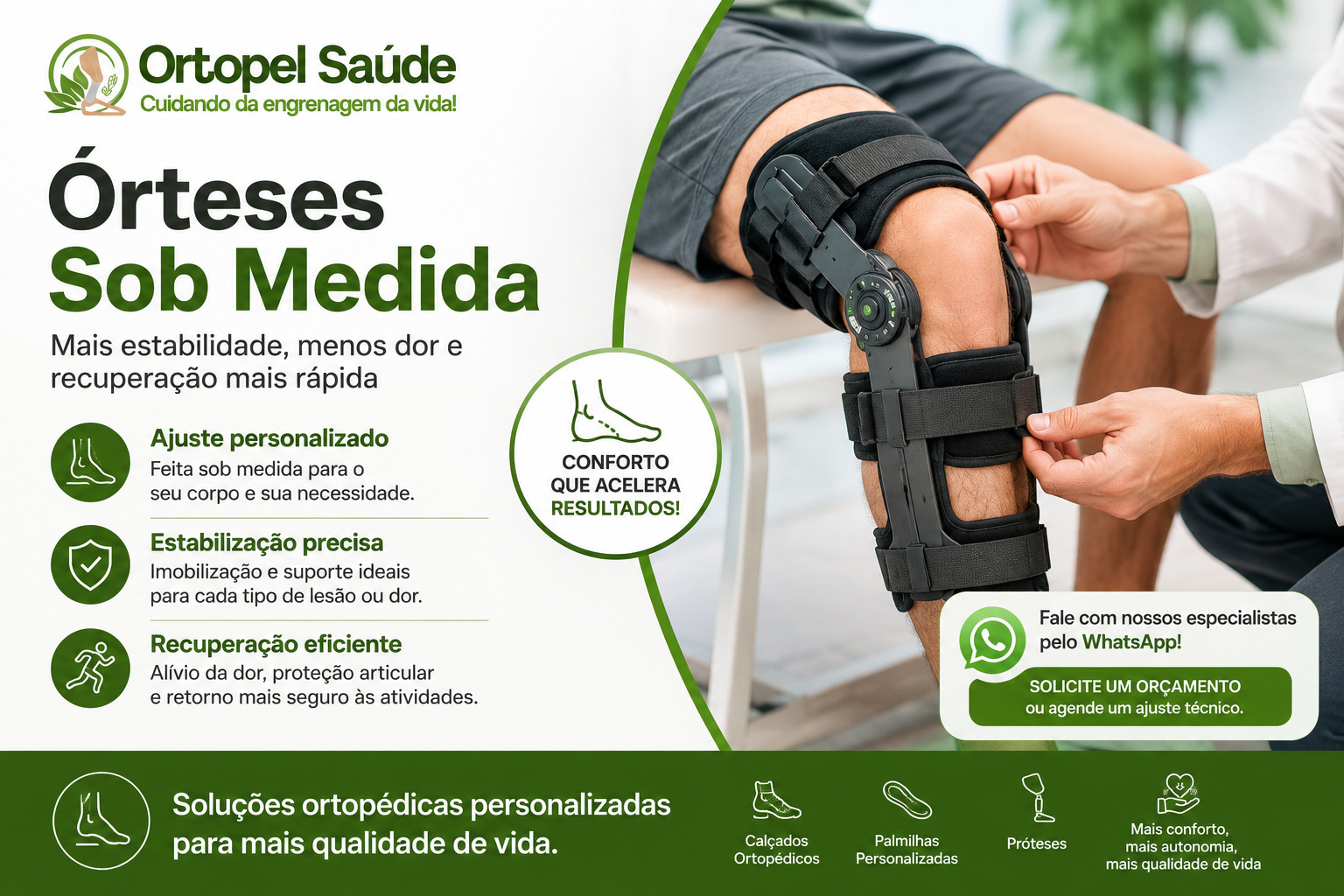 Órteses Sob Medida Ortopel